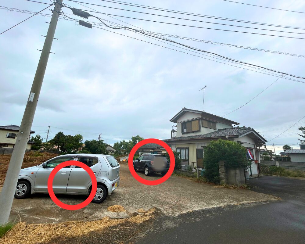 茨城県筑西市井上のタイ古式マッサージ・IVYアイヴィーの駐車場案内
